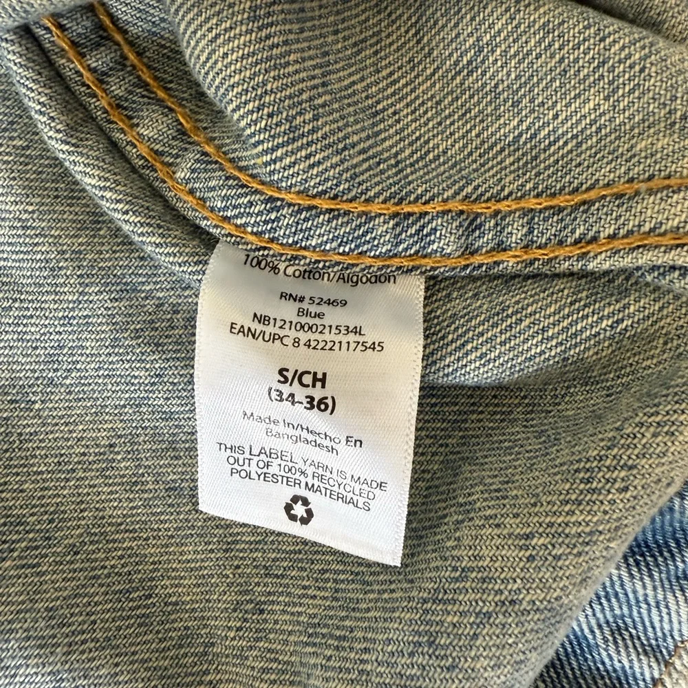 NO BOUNDARIES Denim Shacket - Picture 4 of 4